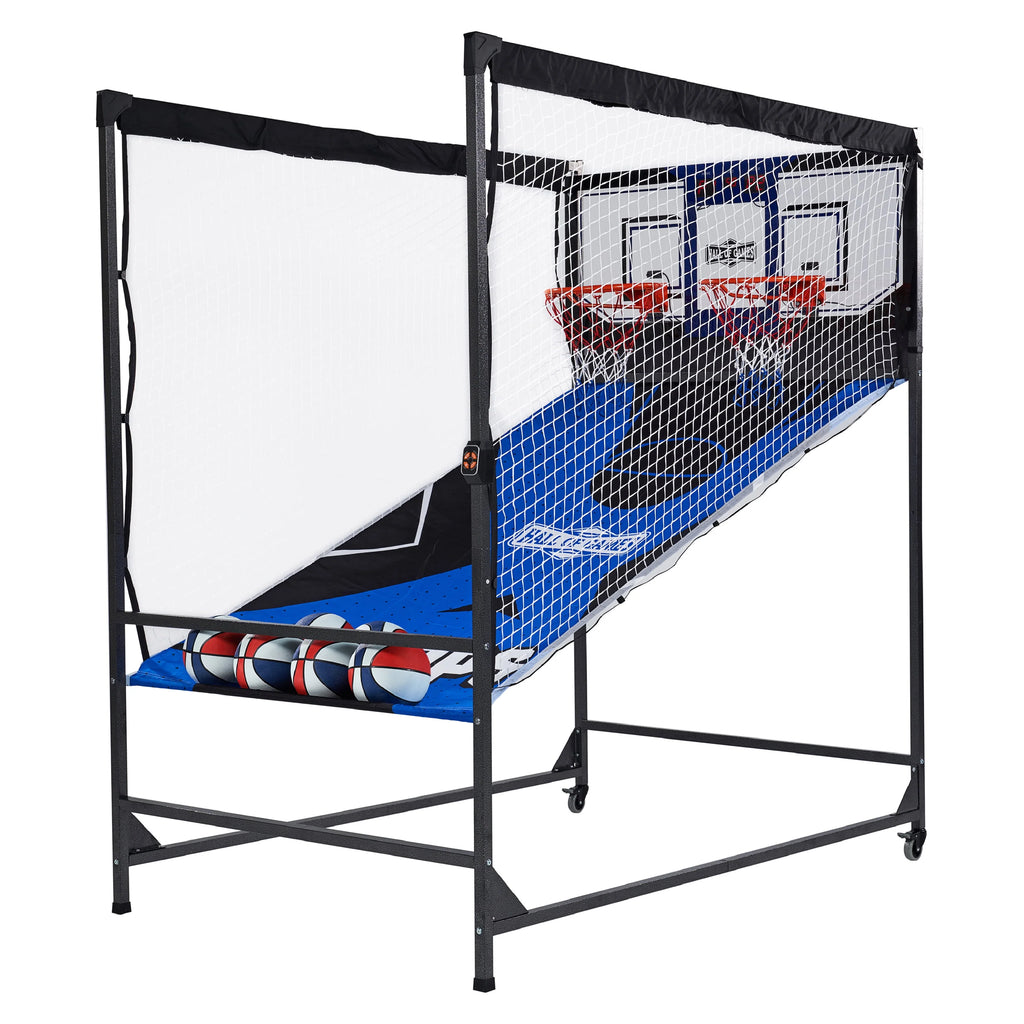 Indoor Steel Frame Arcade Basketball Game with LED Scorer H637900