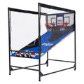 Indoor Steel Frame Arcade Basketball Game with LED Scorer H637900
