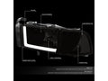 Black Housing Smoked Lens LED Headlights F443211