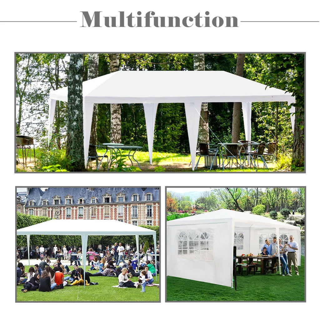 10'x20' Canopy Tent with 4 Sidewalls and Carry Bag J55527