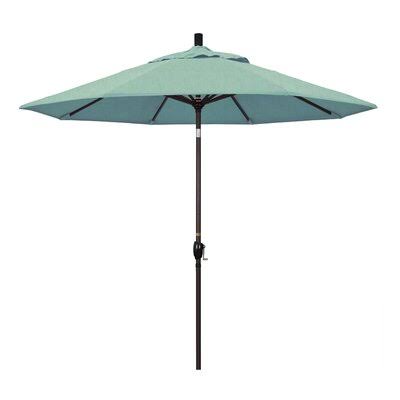 9& Market Umbrella Sunbrella Spa Stone Black H91233