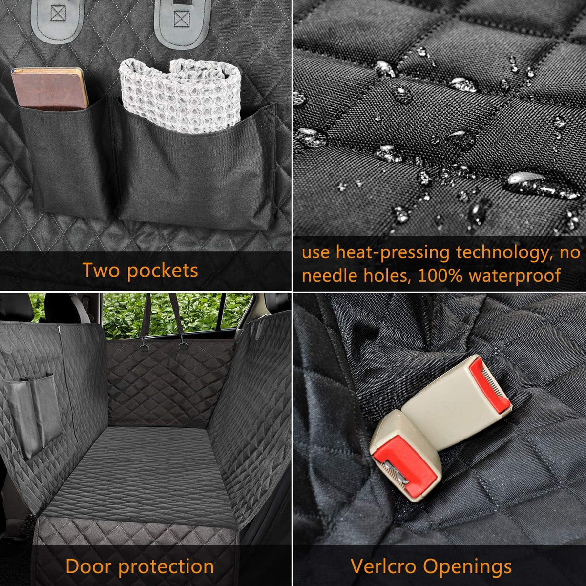 Extra Large Waterproof Dog Car Seat Cover Pack of 2 M194007
