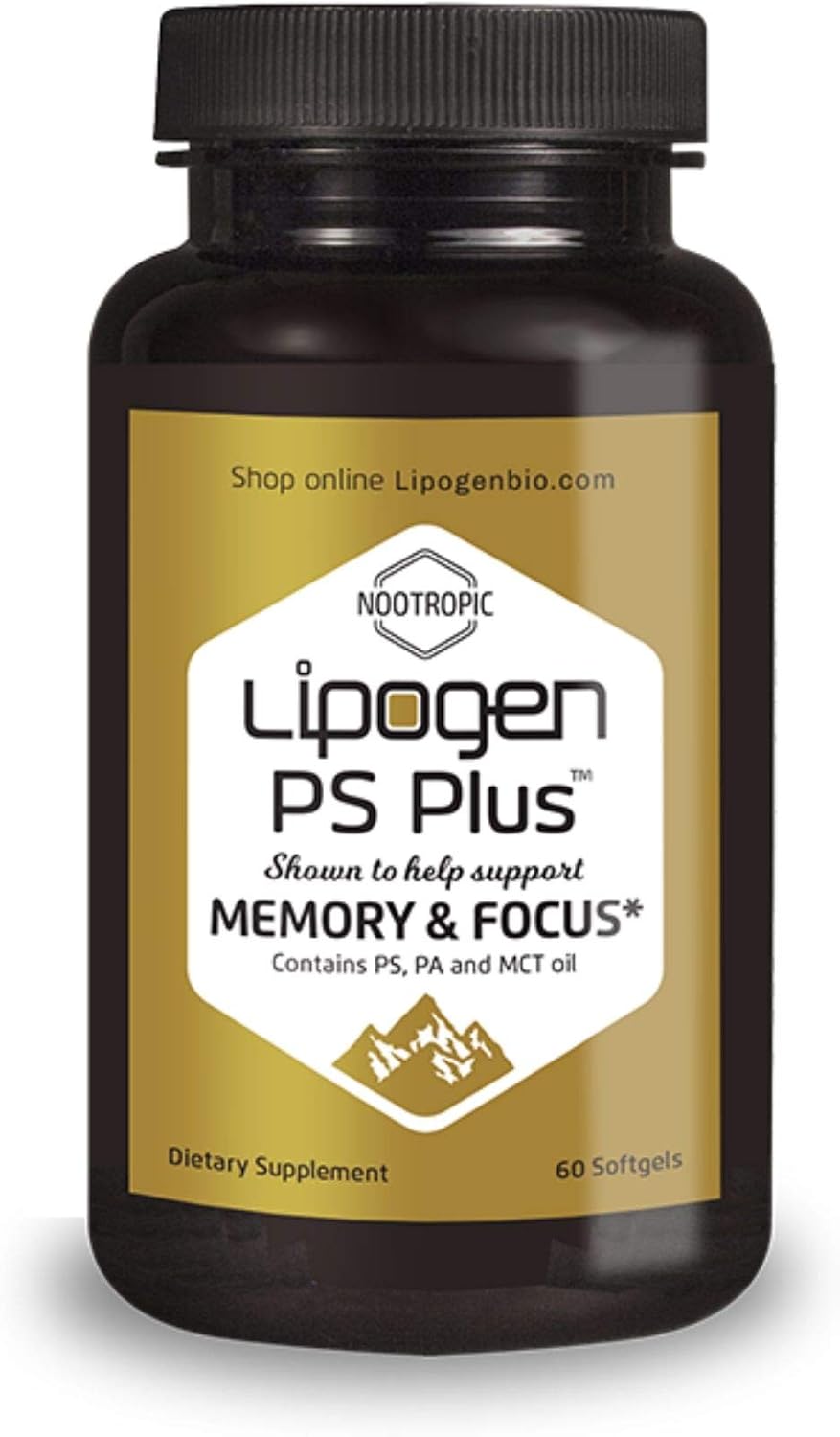 60 Softgels Memory Supplement Pack of 2 X226178
