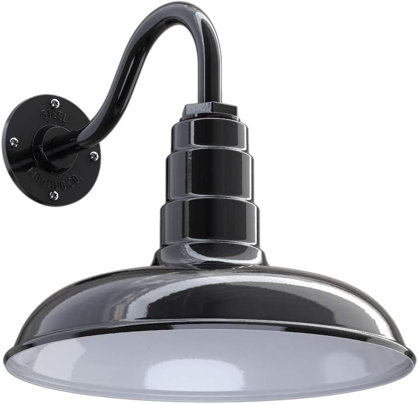 Gooseneck Barn Light Black G427