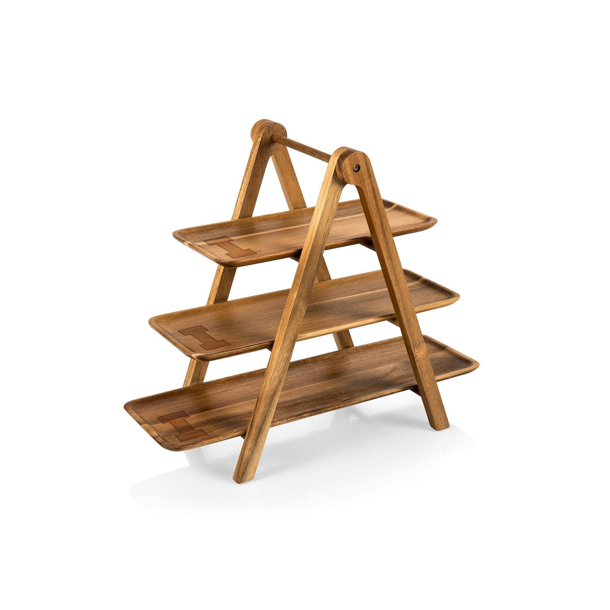 Acacia Wood 3 Tiered Serving Station J343