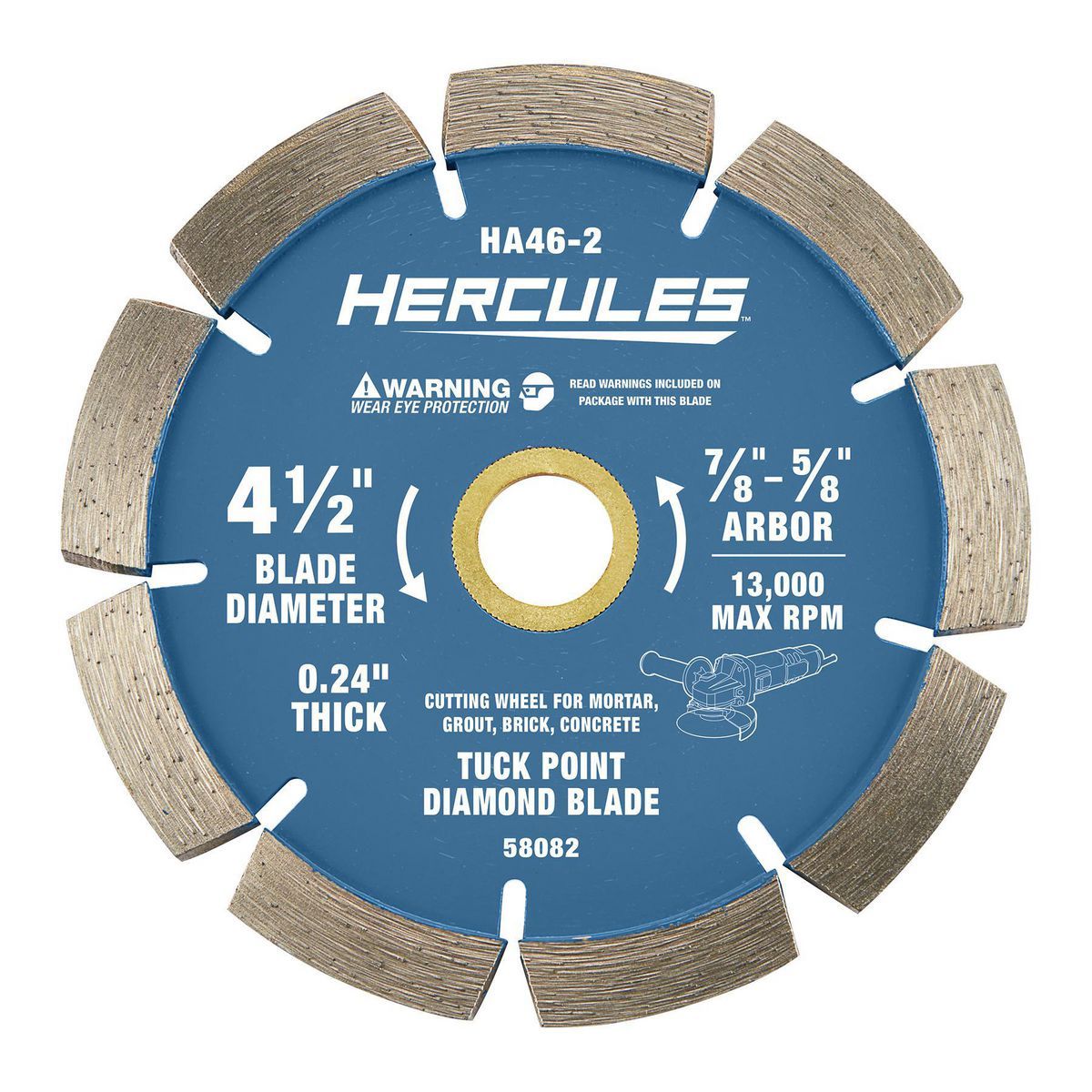 4-1/2 in. Tuck Point Diamond Blade U92786