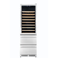 24 in. 108 Bottle Dual Zone Wine Cooler Z675