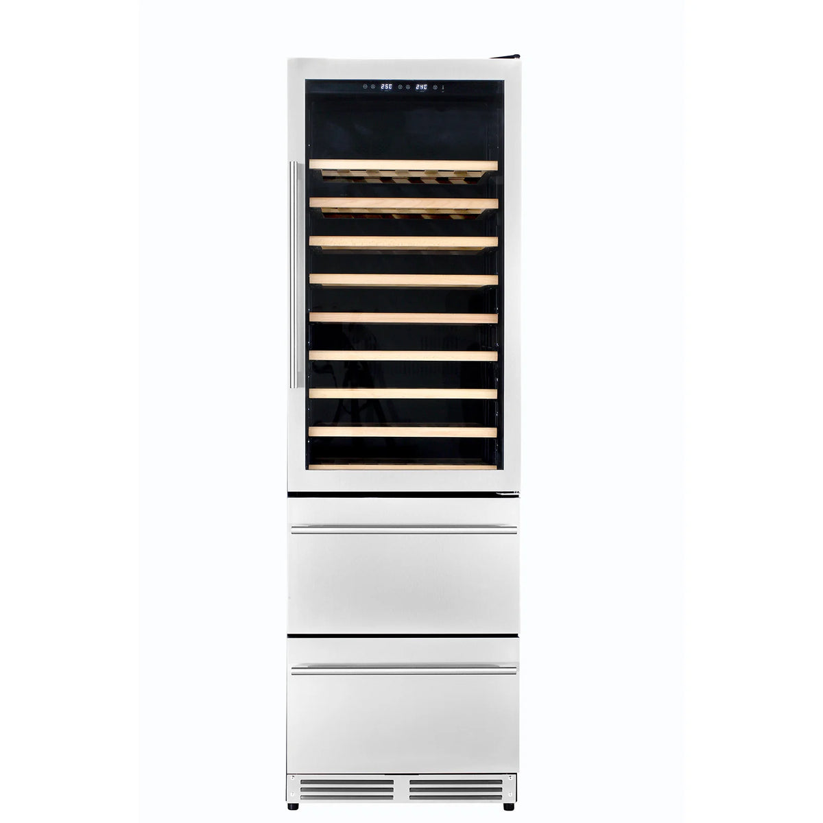24 in. 108 Bottle Dual Zone Wine Cooler Z675