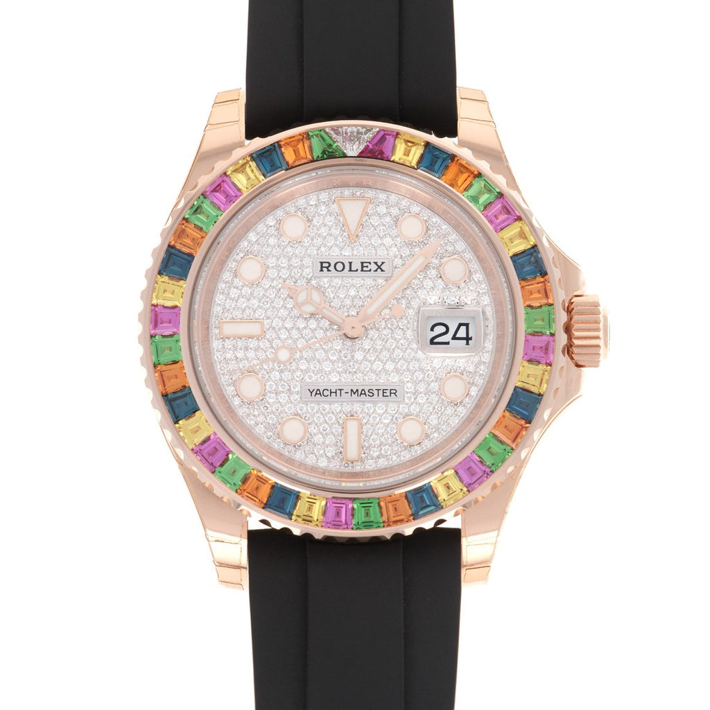40mm Rubber Strap Watch Q13665