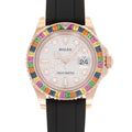 40mm Rubber Strap Watch Q13665