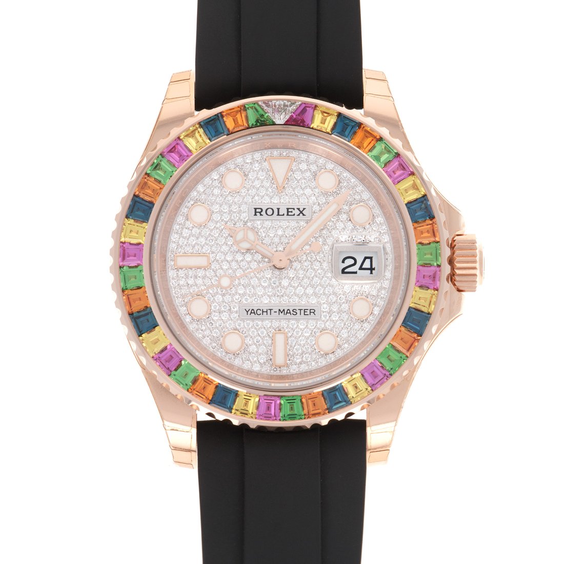 40mm Rubber Strap Watch Q13665