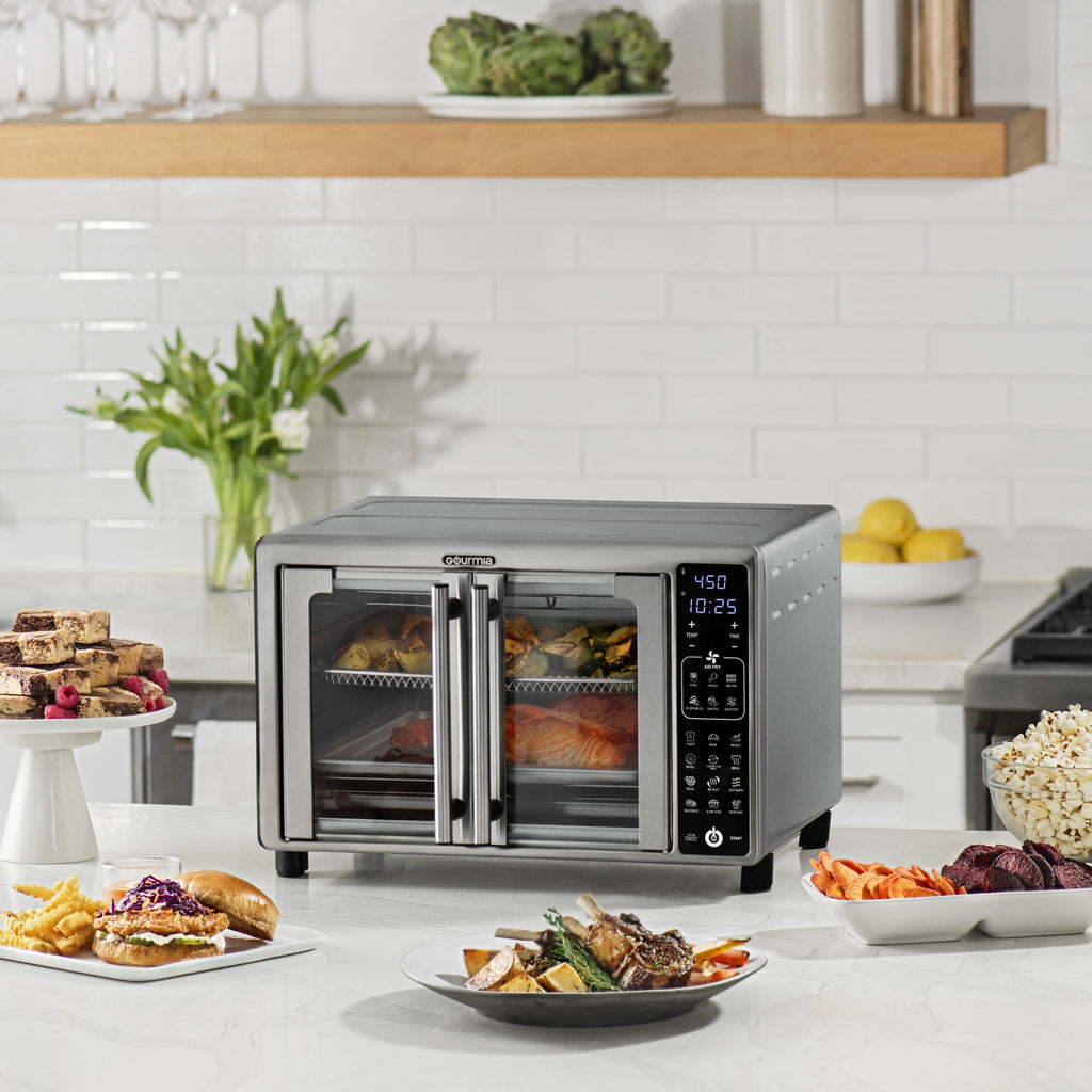 6-Slice Digital Toaster Oven Air Fryer Stainless Steel H545