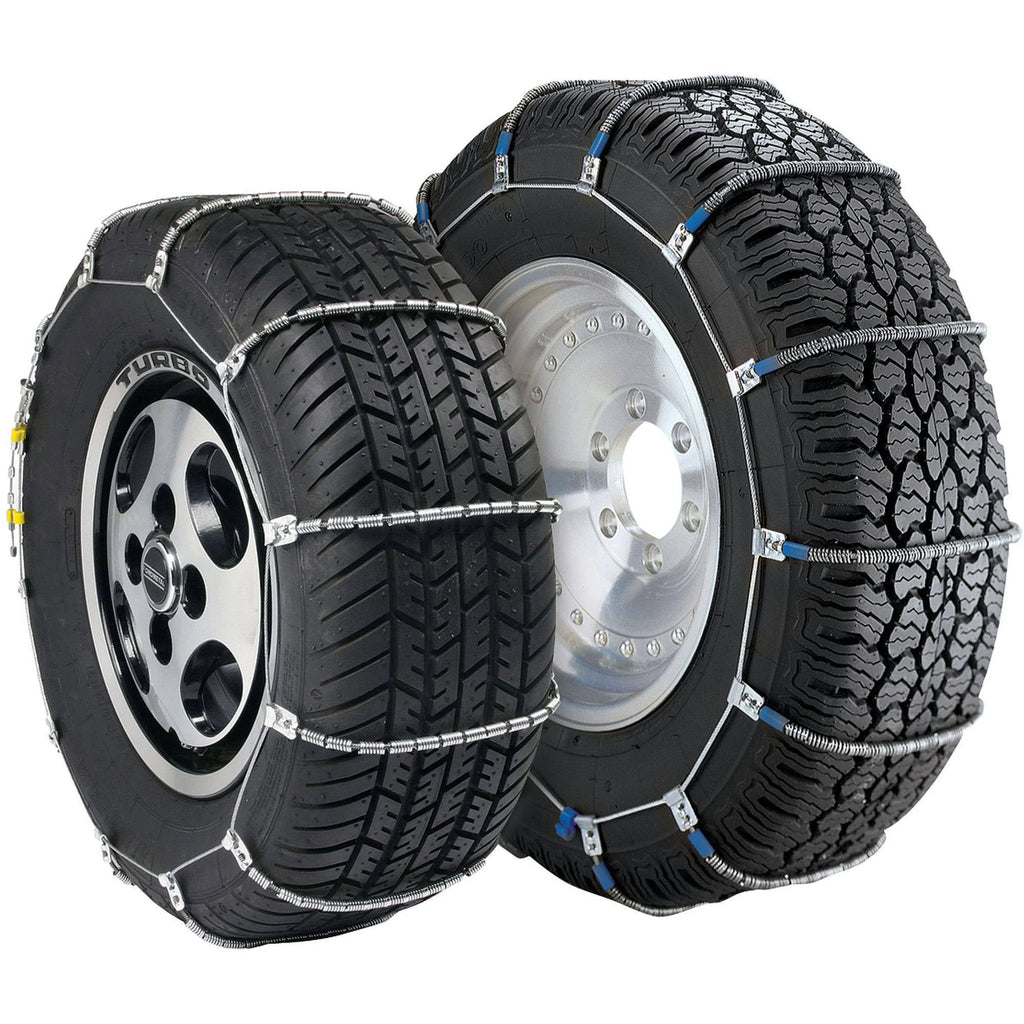 Car Snow Tire Radial Traction Grip Cable Chain, Pair K103157