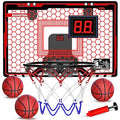 Indoor Basketball Hoop with LED Light and Scoreboard V84996