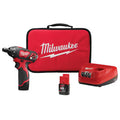 12V Cordless 1/4 in. Hex Screwdriver Kit with Two 1.5Ah Batteries H3355