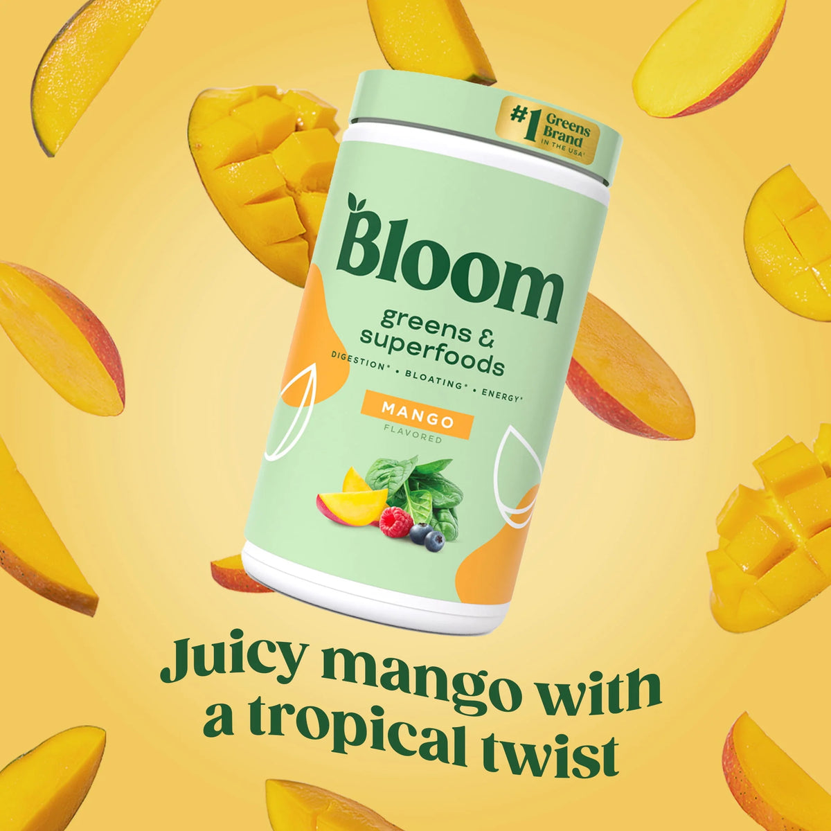 Greens & Superfoods Powder Mango 25 Servings R18446
