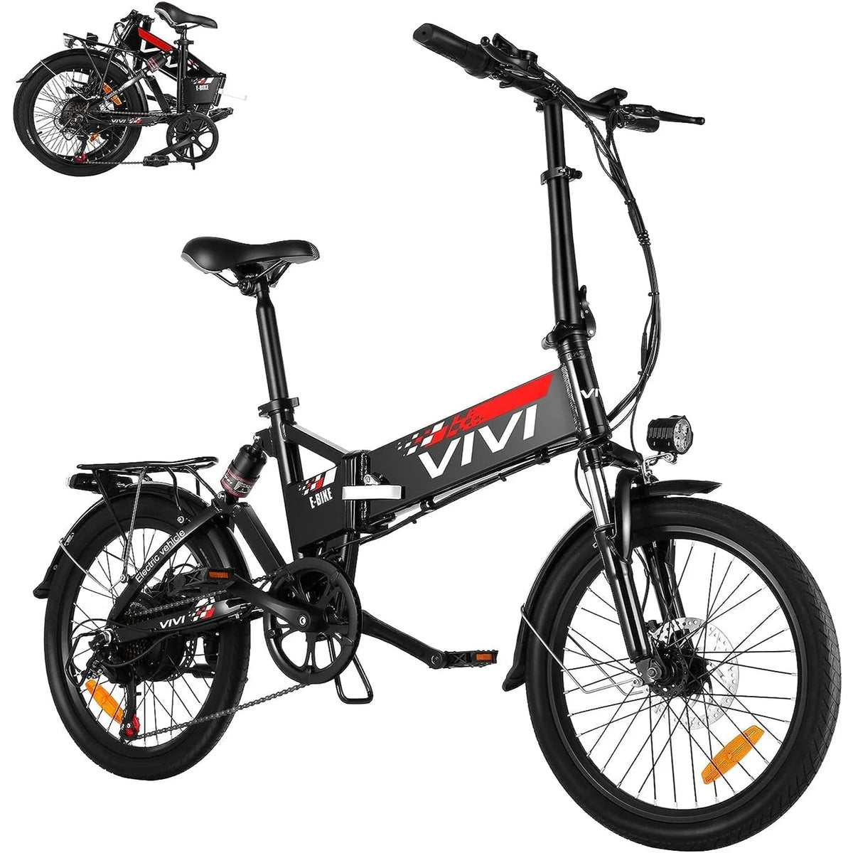 Folding Electric Bike 500W Full Suspension D874020