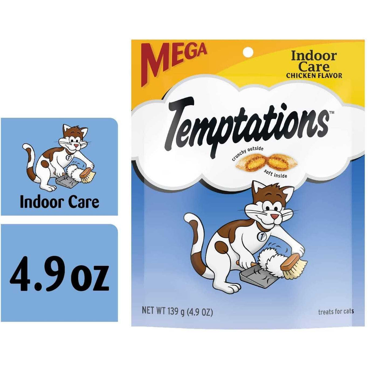 Indoor Control Cat Treats Chicken Flavor C3246