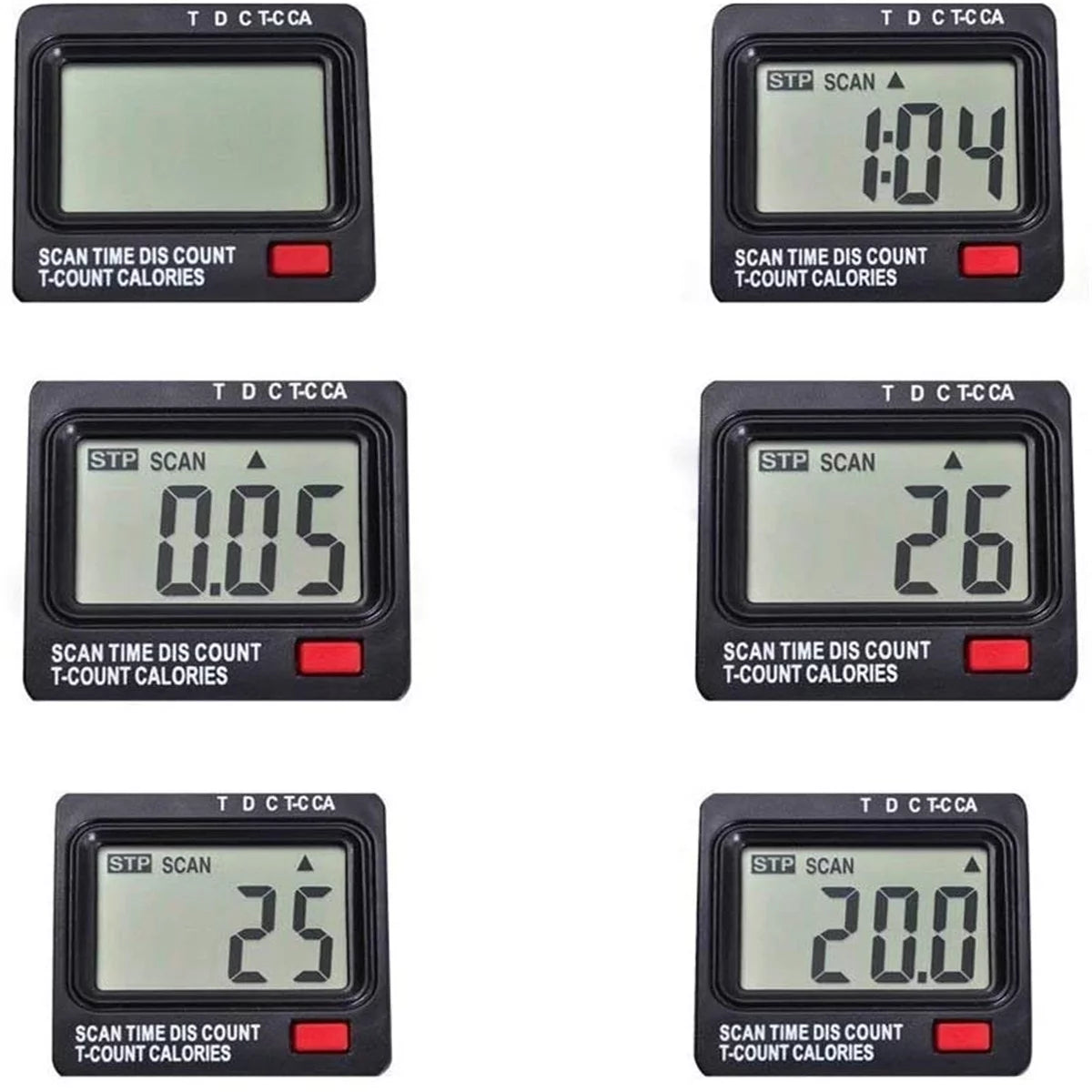 Mini Multi-Function Stepper Exercise Bike with LCD Screen B528