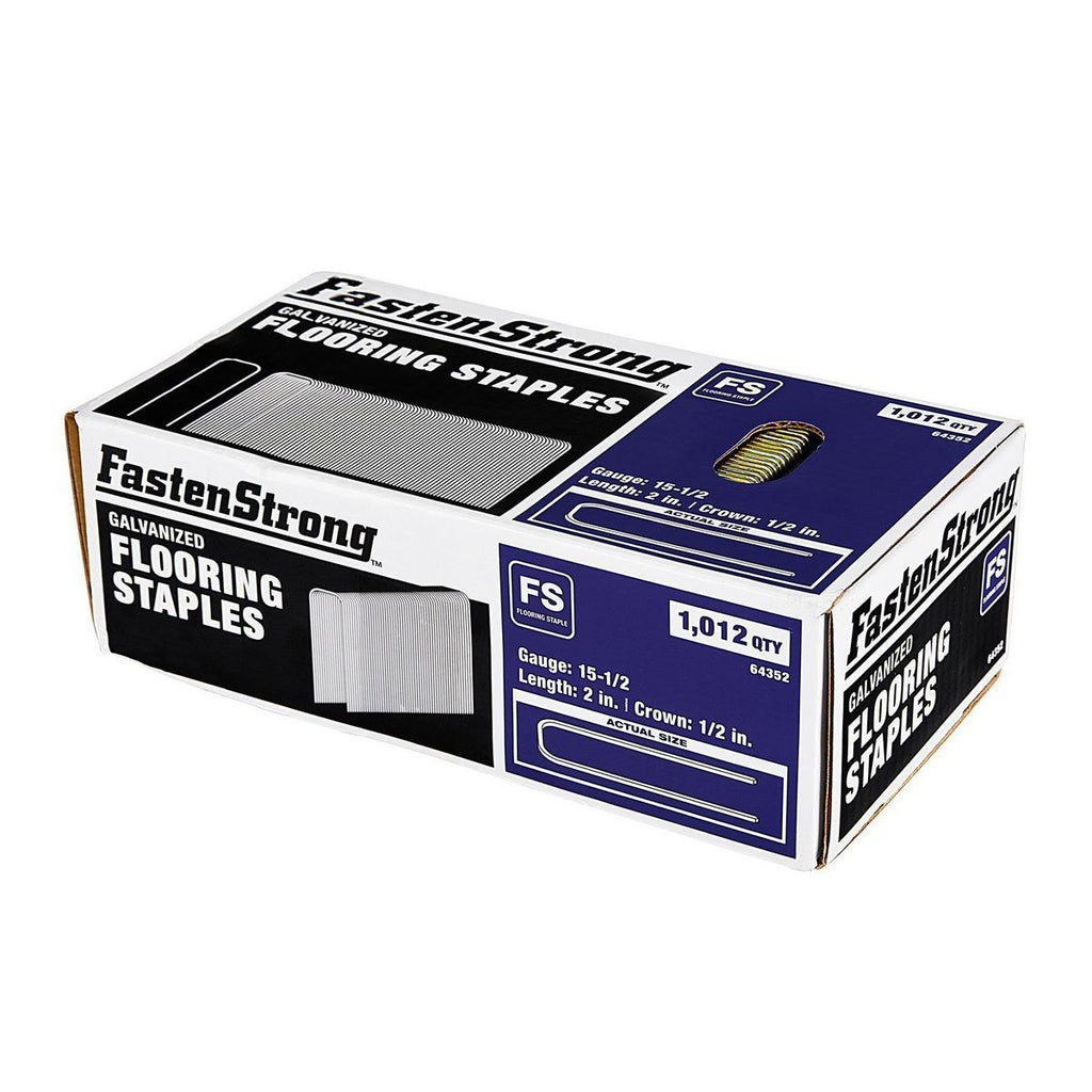 15-1/2 GA Flooring Staples, 1012 Piece I299719