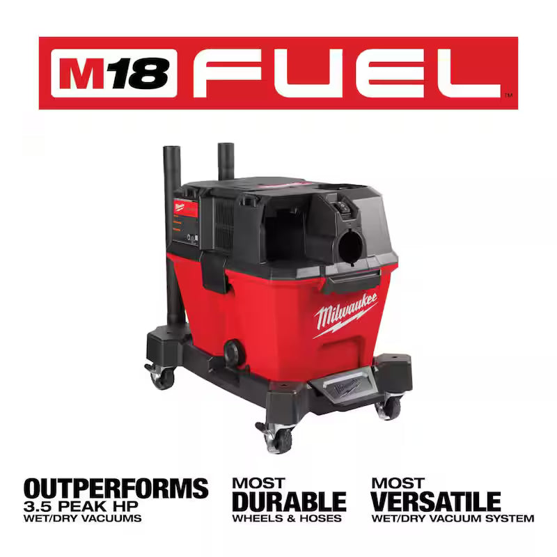 6 Gal. Cordless Wet/Dry Shop Vac with Filter, Hose and Dust Collector G728