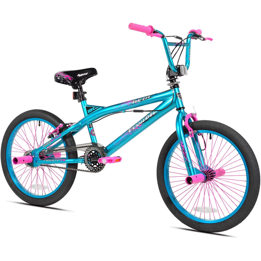 20 Girls BMX Bike Aqua and Pink S3869