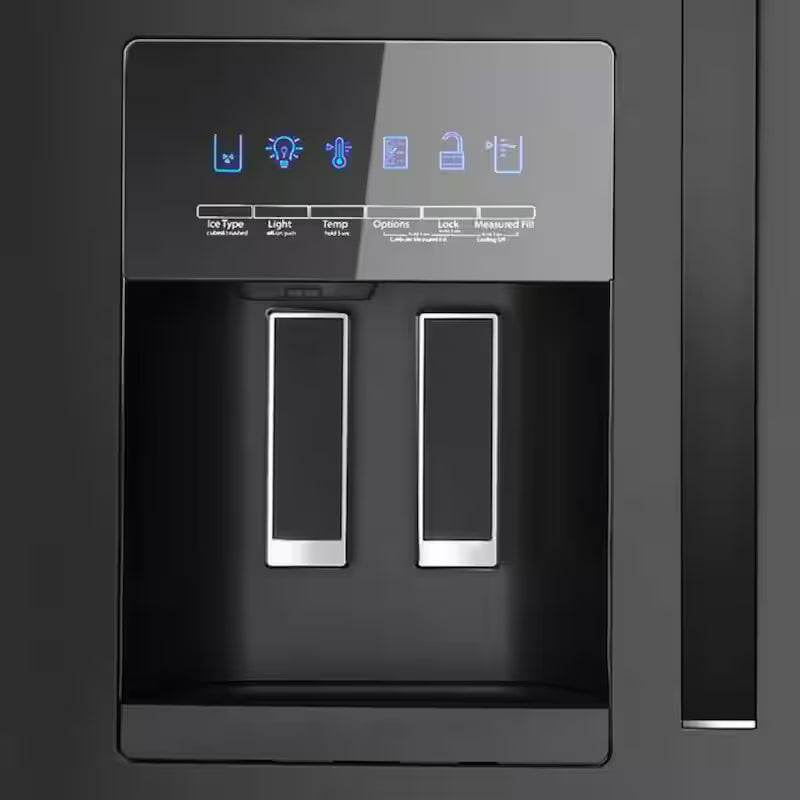 French Door Refrigerator in Black E8356