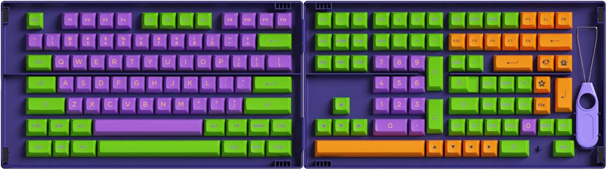 158 Keys PBT Double Shot Keycap for Mechanical Keyboards J995