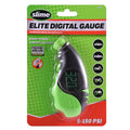Digital Tire Gauge 5-150 Psi Green & Black B749