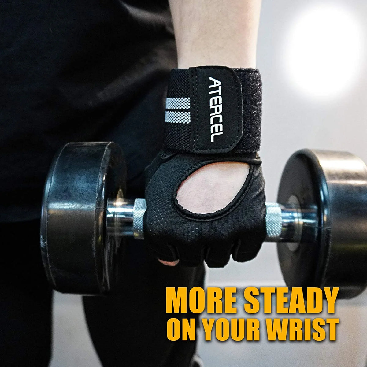 Breathable Workout Gloves with Wrist Support W852930