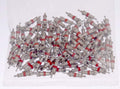 500 Pack Nickel Plated Red Valve Cores N76621