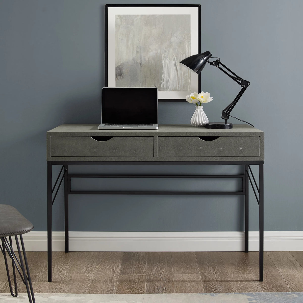 Grey Writing Desk R1773