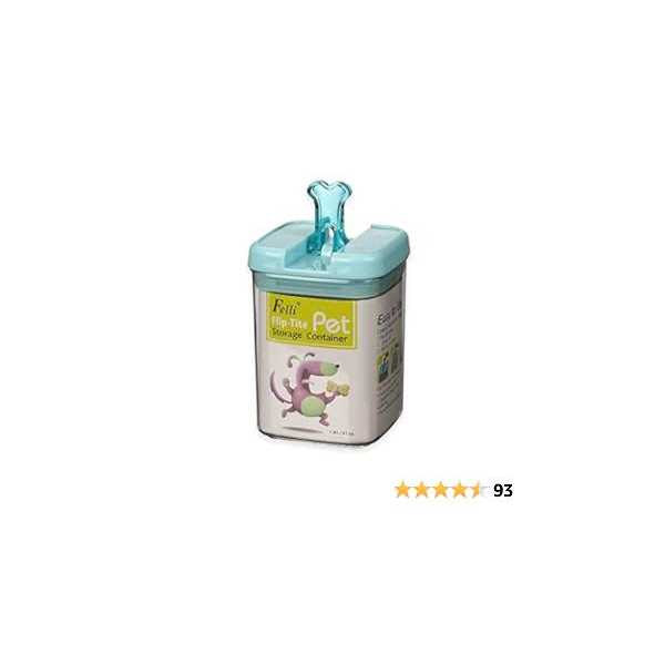 Flip-Tite Bone Square Pet Food Storage Canister B818
