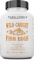 Wild Caught Fish Eggs Omega-3 Supplement 2400mg 120 Capsules W5994