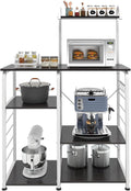 Black Kitchen Storage Cart I895689