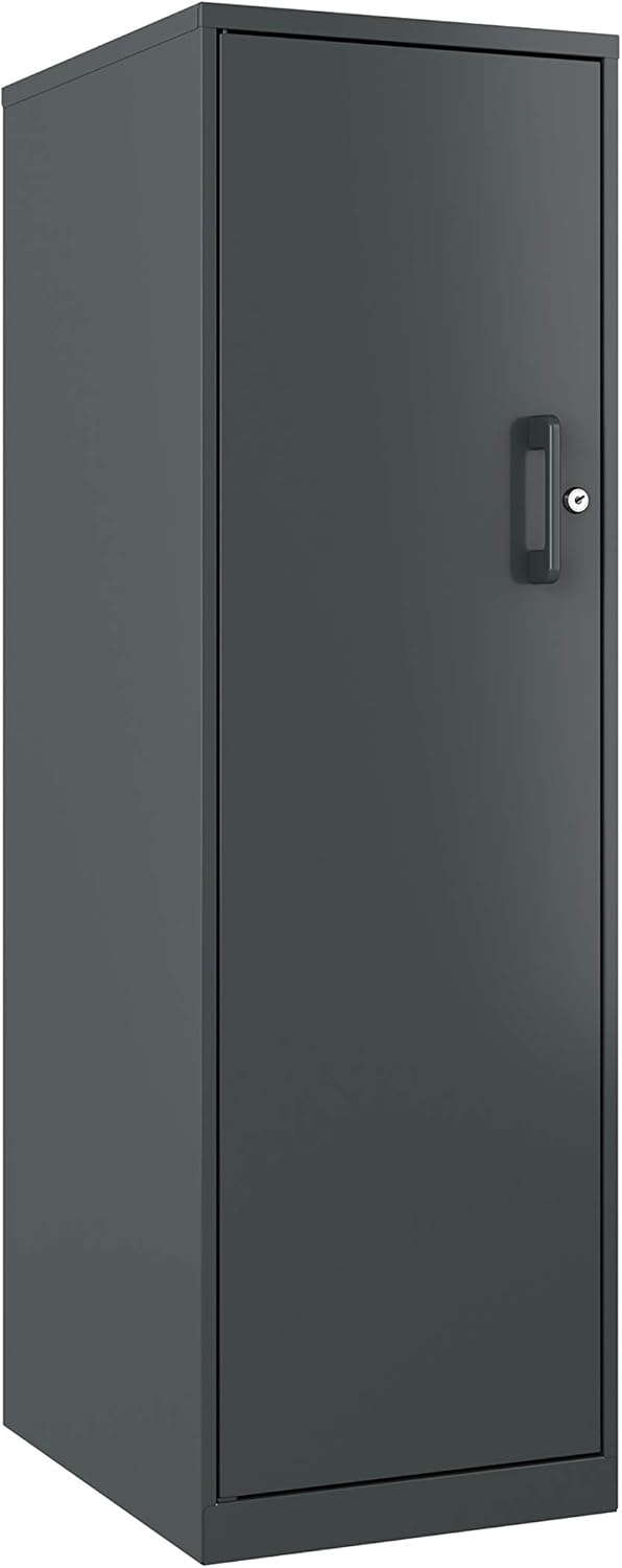 Charcoal 4 Shelf Personal Cabinet B243258