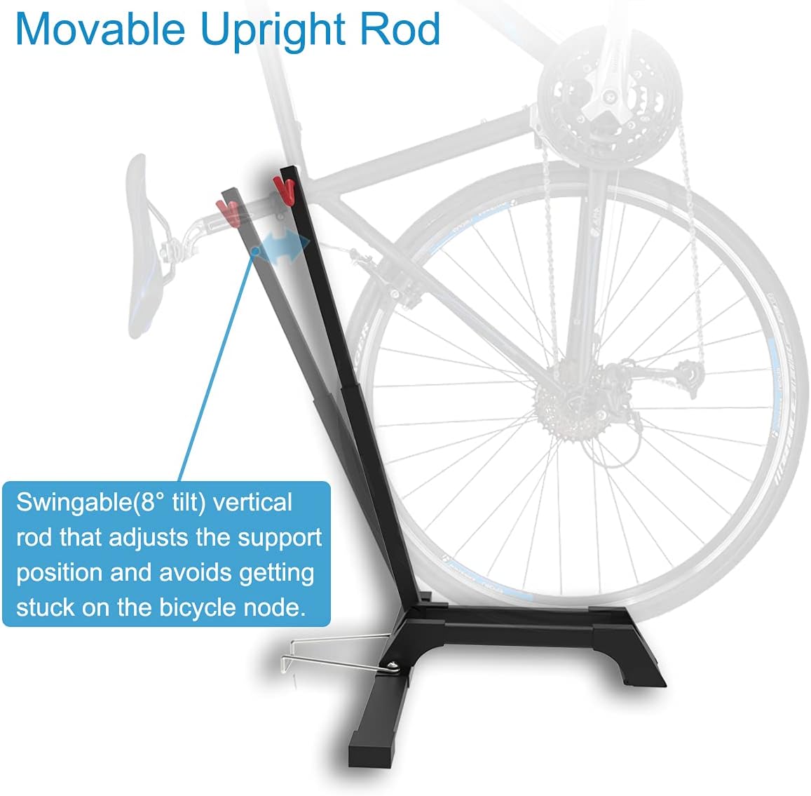 Adjustable Vertical Bike Rack D387356