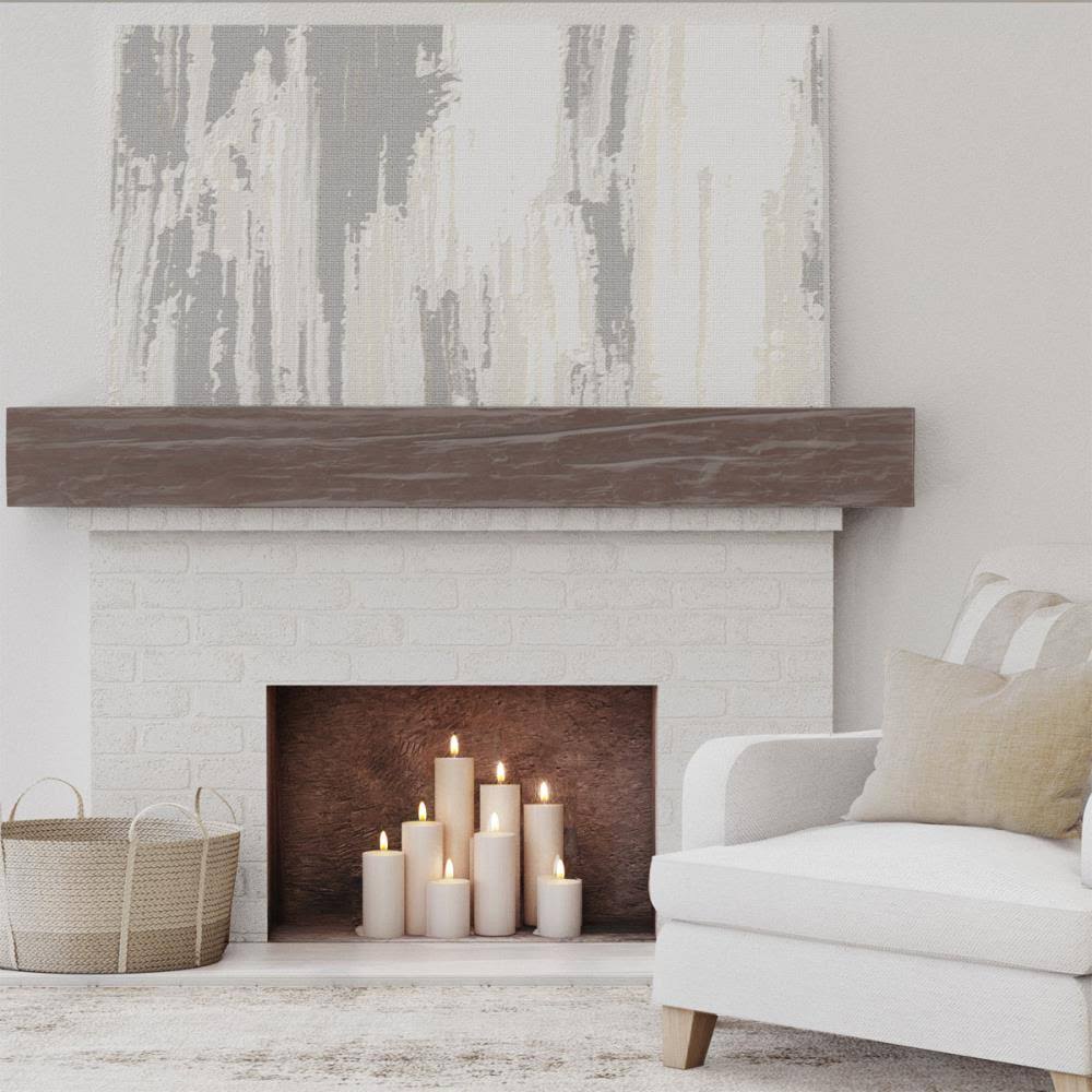 Faux Wood Fireplace Mantel Q428
