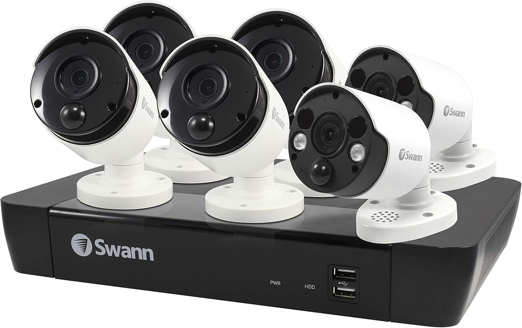 8 Camera 8 Channel 4K Ultra HD POE NVR Security Camera System G65384