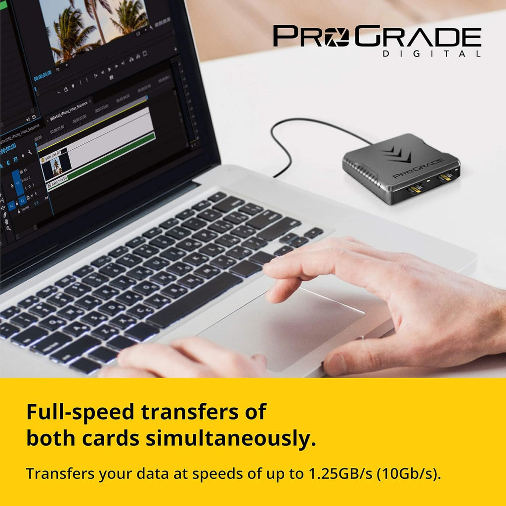 microSD UHS-II Dual-Slot Memory Card Reader J6703