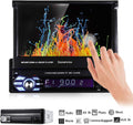 Single Din Flip Touch Screen Car Stereo with Backup Camera P283557