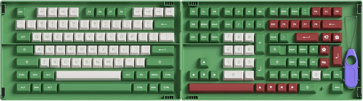 158 Keys PBT Double Shot Keycap for Mechanical Keyboards J995
