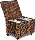 Seagrass Rolling File Cabinet L190