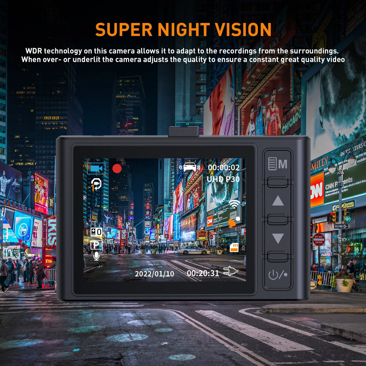 1080P Full HD Dash Cam with Night Vision Z35128