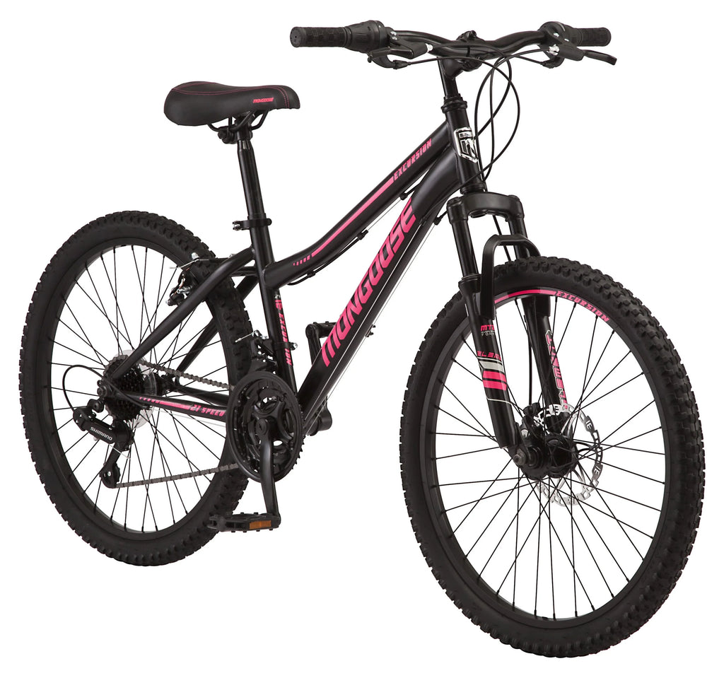 24-in. Black 21 Speeds Mountain Bike A42598