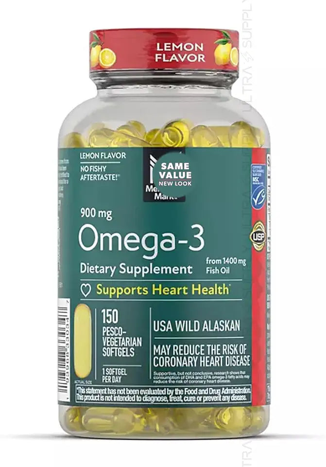 Omega 3 Fish Oil 150 Count 900 mg B185
