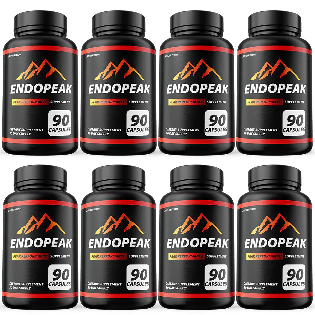 Male Vitality Support Supplement 8 Bottles R4659