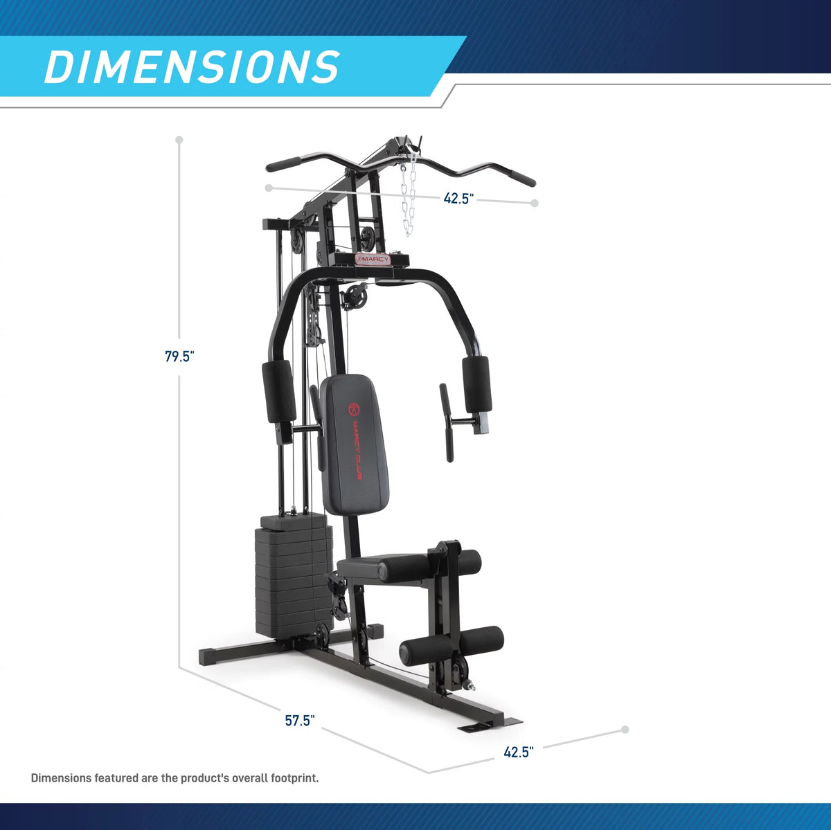 100 lbs Stack Home Gym S2673