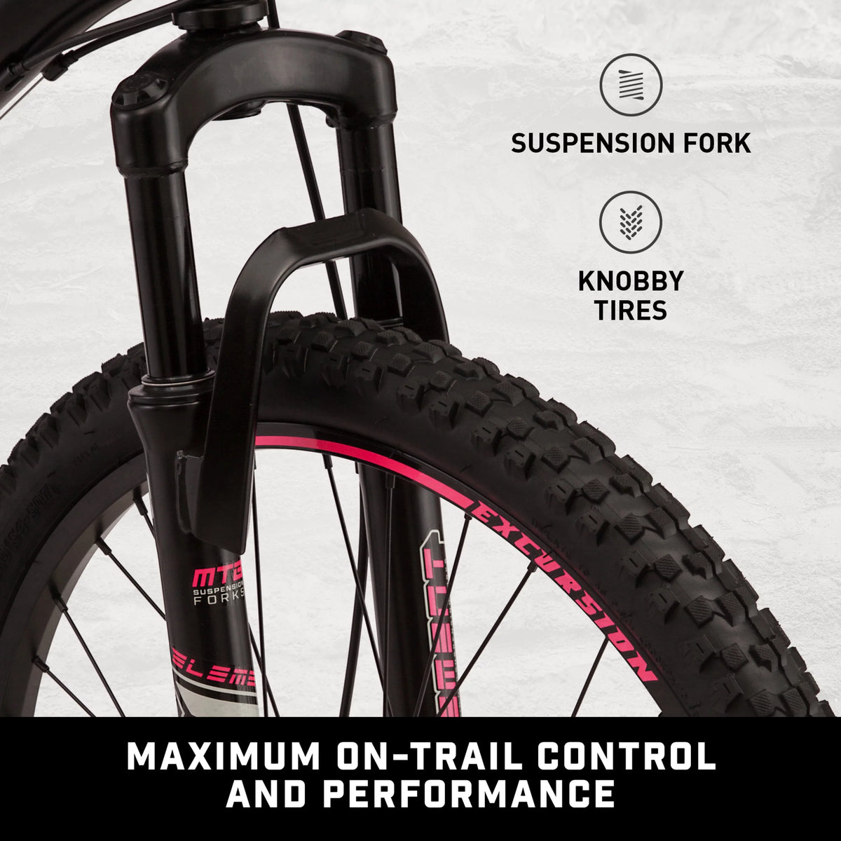 24-in. Black 21 Speeds Mountain Bike A42598