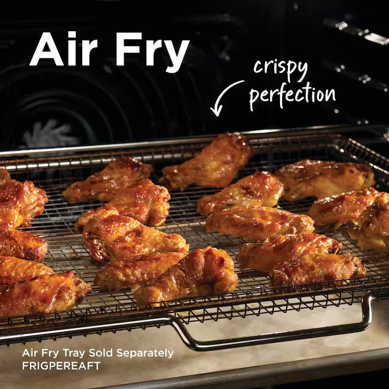 5 Element Freestanding Self-Cleaning Electric Range in Stainless Steel with Air Fry B256814